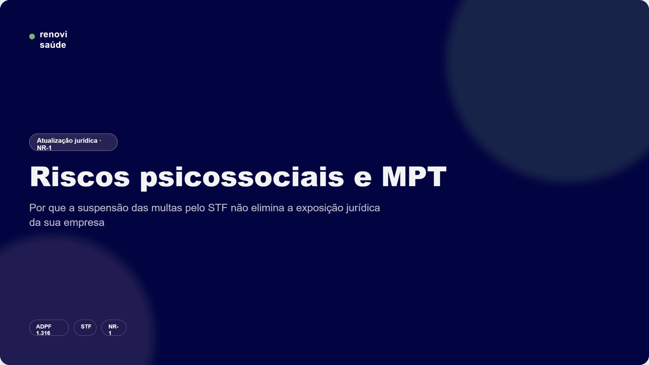 Riscos Psicossociais e MPT