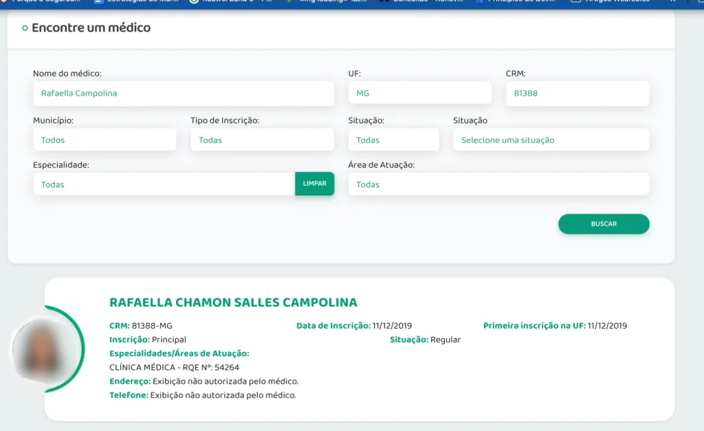 CRM do Médico
